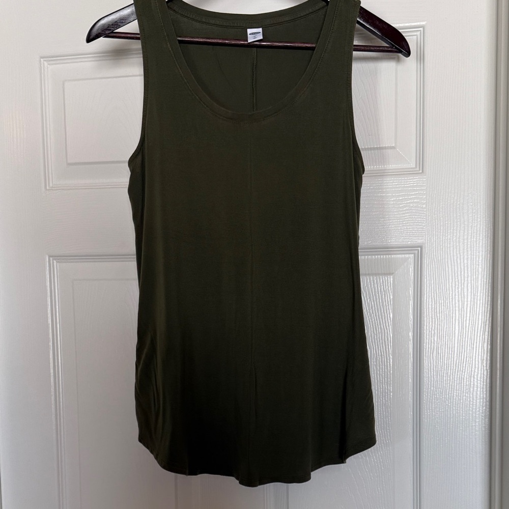 Old Navy Dark Green Tank Top